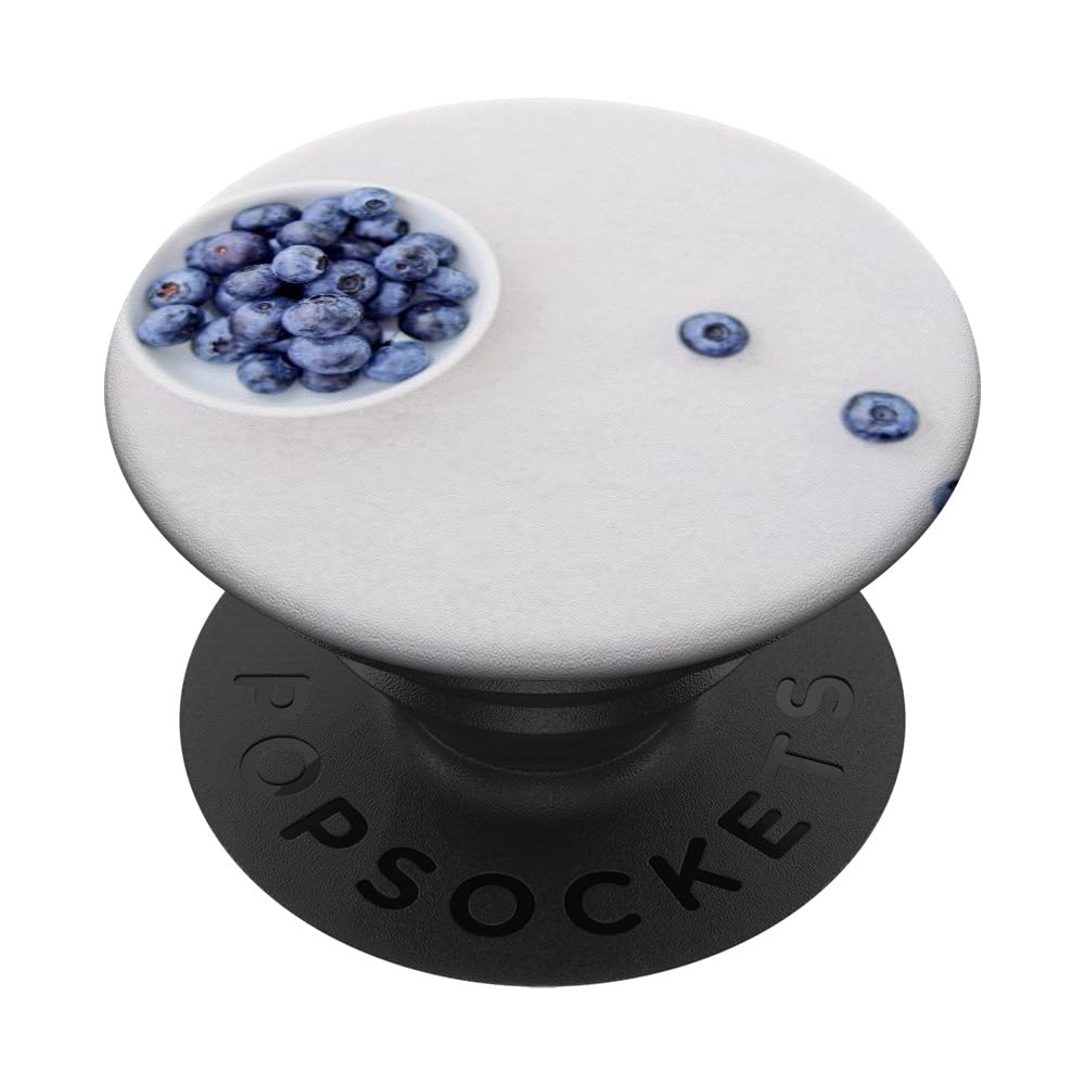 Blueberry Fruit Blueberries PopSockets Swappable PopGrip