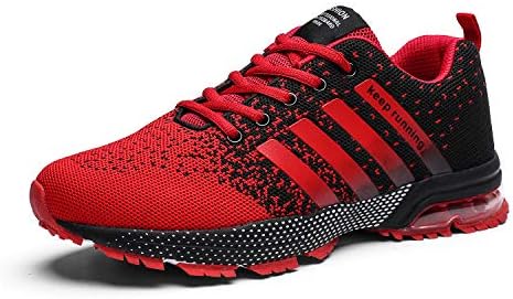 Kundork Mens Running Shoes Air Cushion Trail Fashion Sneakers Lightweight Tennis Sport Casual Walking Athletic for Men Outdoor