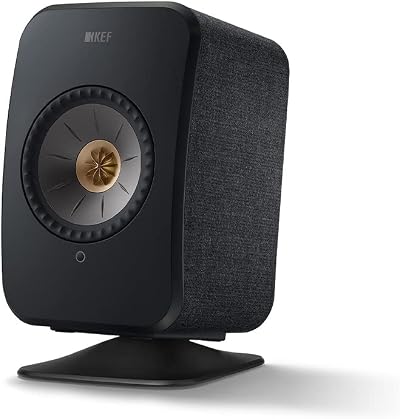 KEF P1 Desk Pad Angled Speaker Stand for LSX LSX II Bookshelf Black Pair