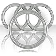Set of Four 17' Chrome ABS 1 1/2' Deep Wheel Trim Rings