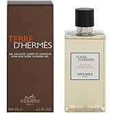 Hermes Terre d'Hermes for Men Hair and Body Shower Gel, 6.5 Ounc