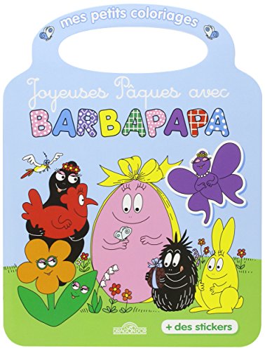 Mes petits coloriages. Joyeuses Pâques avec Barbapapa
