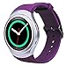 V-MORO Samsung Gear S2 band - Soft Silicone Replacement Strap Band With Adapters for Gear S2 SM-R720/SM-R730 Smartwatch, fits 5.1