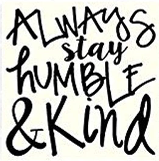 Siempre Permanecer Humilde Y Tipo Pared Arte Cancion Lyric 3 4