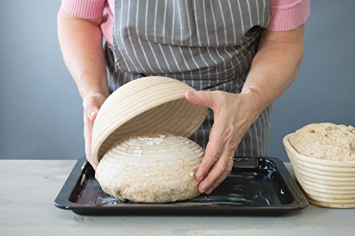Banneton Bread Proofing Basket & free ultimate guide to bannetons eBook - (Brotform) - Bake Beautiful Artisan Bread In… 2 Banneton Bread Proofing Basket & free ultimate guide to bannetons eBook - (Brotform) - Bake Beautiful Artisan Bread In… - Image 3