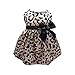 Fitwarm Leopard Print Pet Clothes for Dog Dresses Cat Apparel Costume Brown Small