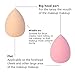 KEKU 2 Pack Silicone Makeup Sponge with 2 Pack Beauty Makeup Blender Set for Concealer Gel Foundation Liquid Creams Contouring Cosmetic Application