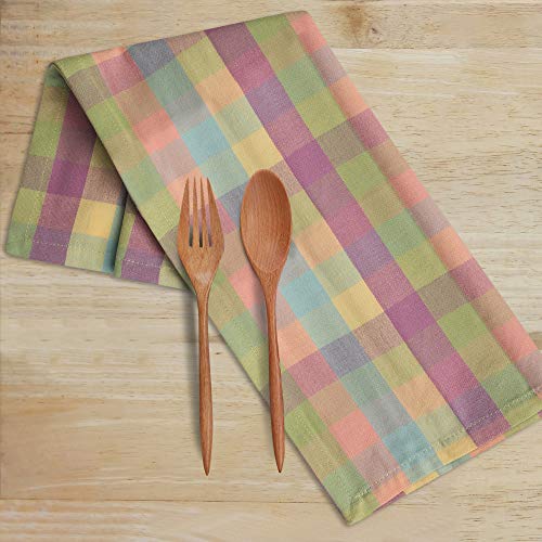 Urban Villa Easter Dinner Napkins Buffalo Checks Cloth Napkins Set of