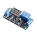 Diymore 12V LED Display Programmable Digital Readout Multi-function Delayed Timer Relay Module with Car Buzzer (3 buttons)