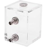 200ml Transparent Acrylic Water Cooling,Acrylic Computer CoolingTank,5mm Ultra-Quiet Faster Heat Dissipation Water Cooling Radiator,DIY Customization Cooled
