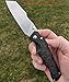 Aibote 1 Pair Marble Pattern Carbon Fiber Knife Handle Scales Slabs Handles Material Knives High-end Custom DIY Tools for Blanks Blades Jewelry Making(Each Pair is Unique)