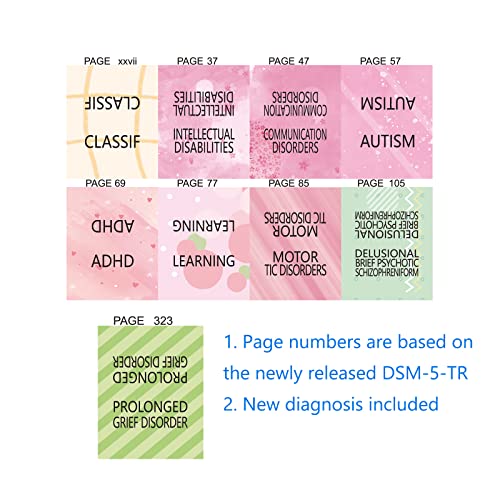 Index Tabs For DSM5TR, DSM5, Works For The Latest DSMVTR 2022