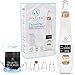 DermaPRO Pore Vacuum Blackhead Remover - Pore Cleanser Vacuum with 6 Extraction Heads - Face Vacuum Pore Cleanser with Dead Sea Mud Mask and Spa Headband