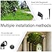 MEIKEE 7W LED Landscape Lights Low Voltage Outdoor Spotlight Led Pathway Lights Landscape Light Warm White IP66 Waterproof for Driveway, Yard, Lawn, Flood, Swimming Pool,Outdoor Garden Lights (2 Pack)