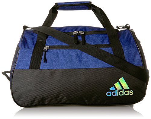 adidas Squad Duffel Bag, Mystery Ink Blue Jersey/Black, One Size