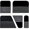 PPF Squeegee Kit 5 in 1 Anti-Scratch Soft TPU Scraper for Vinyl,Small Tint Squeegee Water Blade Scraper for Paint Protection Film,Vinyl Wrap Window Tint Tools (Black)