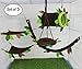 Exotic Pet CAGE Set !! 5 Pcs Cute Little Exotic Pets Sugar Glider Hedgehog Hamster Squirrel Critter Pouches Rope Hanging Sheet Cage Set