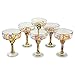 Novica Confetti Glass, 6 Count (Pack of 1), Clear