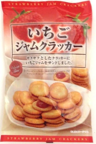 Amazon 三黒製菓 いちごジャムクラッカー 1g 10袋 三黒製菓 クラッカー 通販