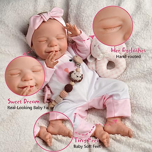 Realistic Baby Heartbeat Doll So Truly Real Oliver Touch-Activated