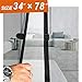 MAGZO Magnetic Screen Door Fit Door Size 34 x 78 Inch, Screen Size 36