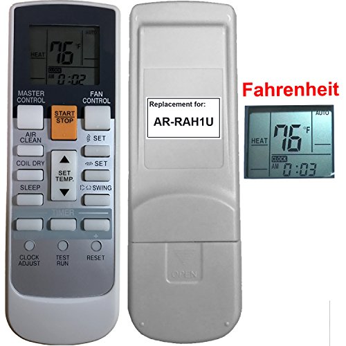 Replacement for Fujitsu Air Conditioner Remote Control Model Number AR-RAH1U