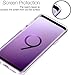 Galaxy S9 Plus Case, BAISRKE Shiny Gold Purple Agate Crystal White Background Design Shock Absorption Soft Clear TPU Edge Bumper and Rigid Hard Plastic Back Cover for Samsung Galaxy S9 Plus