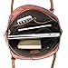 S-ZONE Vintage Genuine Leather Tote Shoulder Bag Handbag Big Large Capacity 2.0