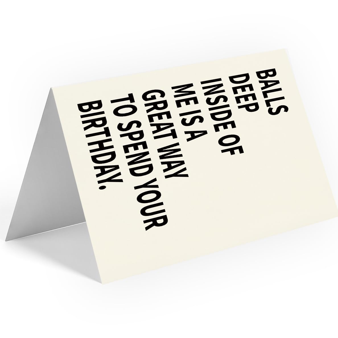 WowBefun Naughty Birthday Card for Men, Husband, Boyfriend, and Him | Happy Birthday Gifts & Decorations for Men