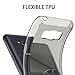Aeska Galaxy S8 Active Case, Ultra [Slim Thin] Flexible TPU Gel Rubber Soft Skin Silicone Protective Case Cover for Samsung Galaxy S8 Active (Smoke Black)