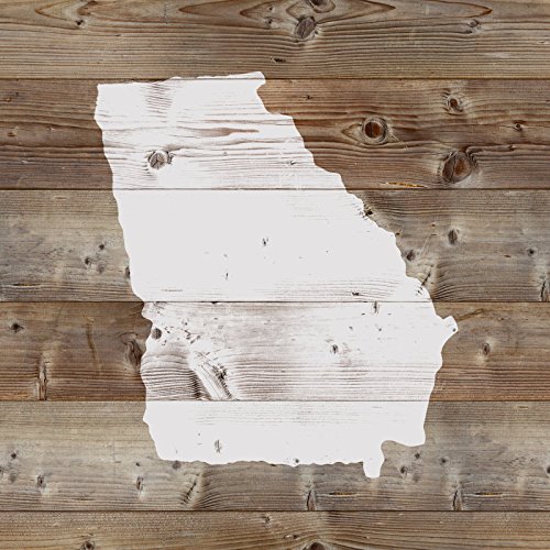 Georgia State Stencil Template - Reusable Stencil with Multiple Sizes Available