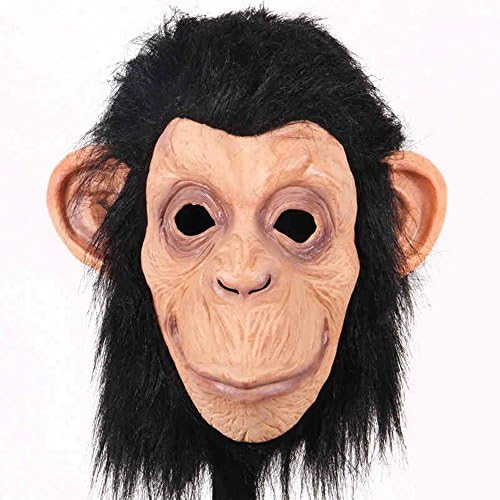 Yicat Deluxe Latex Gorilla Mask for for Halloween Cosplay