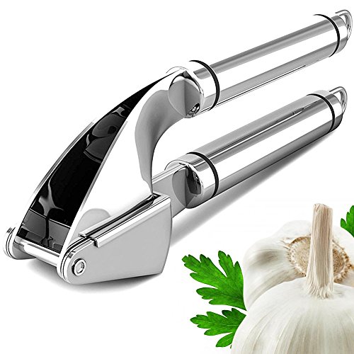 Chef's Star Premium Mincer Stainless Steel Garlic Press & Ginger Press