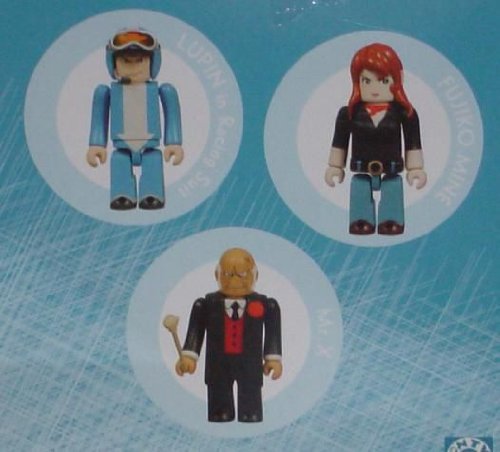 Medicom Toy Kubrick 151 Lupin III A set