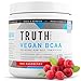 Truth Nutrition Vegan BCAA Powder- 2:1:1 Ratio Natural BCAAs Amino Acids Powder for Energy, Muscle Building, Post Workout Recovery Drink for Muscle Recovery (Red Raspberry, 30 Servings)