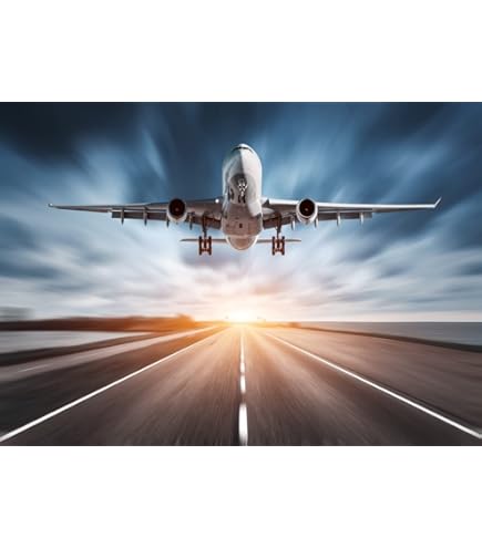 Yeele 10x10ft Aircraft Biplane Photo Backdrop Vinyl Airplane Wing - View #6