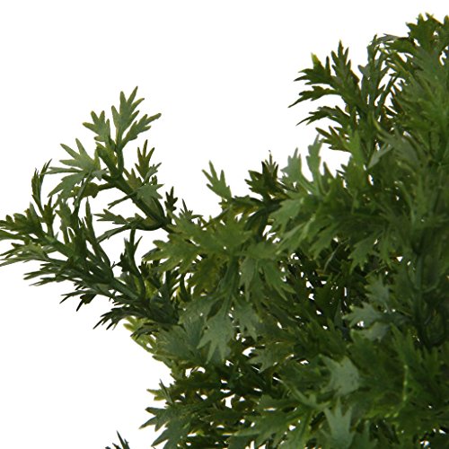 2 Bunches Plastic Artificial Parsley Grass Rosemary Plants fit for Home Garden Decoration