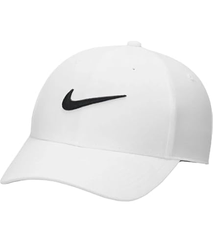 Nike Dri-FIT Tech Cap Mens Adjustbale Hat AA1859-100 - White at