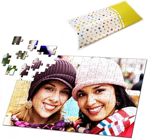 Customised Jigsaw Puzzle * A3 A4 Heart * Your Own Photo Picture Custom Gift, Puzzle:A4 (incl. Gift Box)