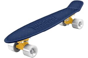 Rugged Racer 27" Skateboard Cruiser, Navy & White
