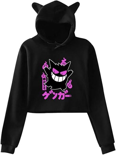 gengar hoodie with ears
