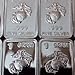 5 x 1 Gram Silver Bar with Military Theme