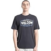 Volcom Men's Short Sleeve Logo T-Shirt | Cotton-Poly Blend Graphic Tee