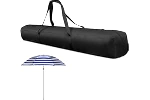 DOKSMERIA Patio Umbrella Cover Bag,Umbrella Covers for 9ft Outdoor Umbrellas with Zipper,Patio Umbrella Hammock Storage Carrying Bag for Blissun,Sunnyglade,Tempera Patio Umbrella