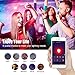 LINGANZH WiFi Smart Bulb, LED RGB Color Changing Smart LED Light Bulb, Dimmable Night Light, No Hub Required - Remotely Control - Timing Function, Work with Alexa and Google Home, E27 6W 1pack