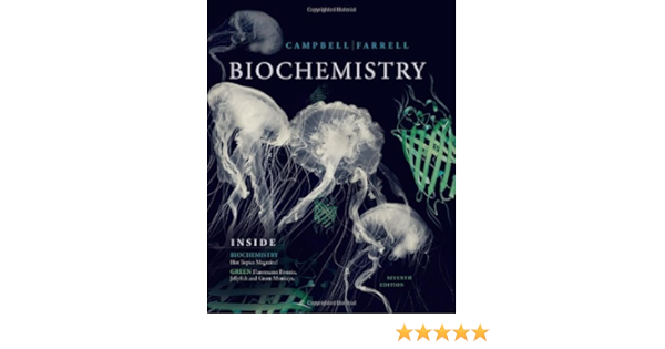 Biochemistry 7th 12 Campbell Mary K Farrell Shawn O Hardcover 2011 Campbel Books