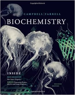 Biochemistry 7th 12 Campbell Mary K Farrell Shawn O Hardcover 2011 Campbel Books Biochemistry 7th 12 Campbell Mary K Farrell Shawn O Hardcover 2011 Campbel Books