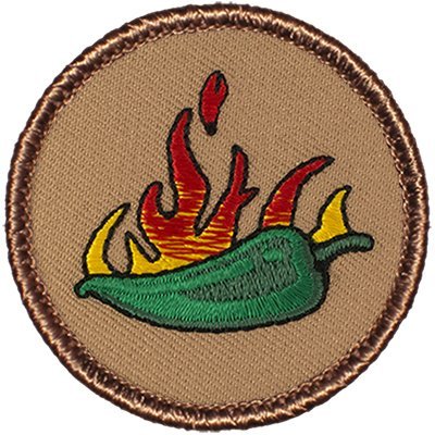 Flaming Jalapeno Patrol Patch - 2