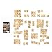 BSIRI 200 Scrabble Tiles NEW Scrabble Letters Wood Pieces 2 Complete Sets - Great for Crafts, Pendants, Spelling