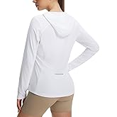 baleaf Women's Sun Shirts UPF 50+ Mesh Back Lightweight Breathable Long Sleeve Shirt SPF Hoodie for Fishing Hiking